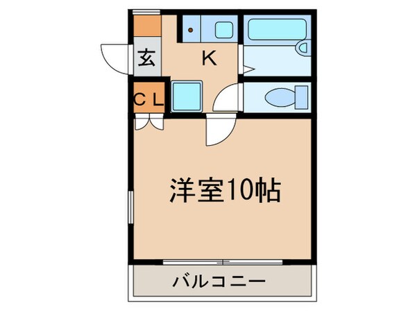 サンライズＡの物件間取画像